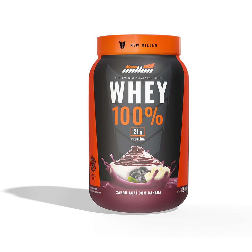 WHEY 100% POTE 900G - NEW MILLEN
