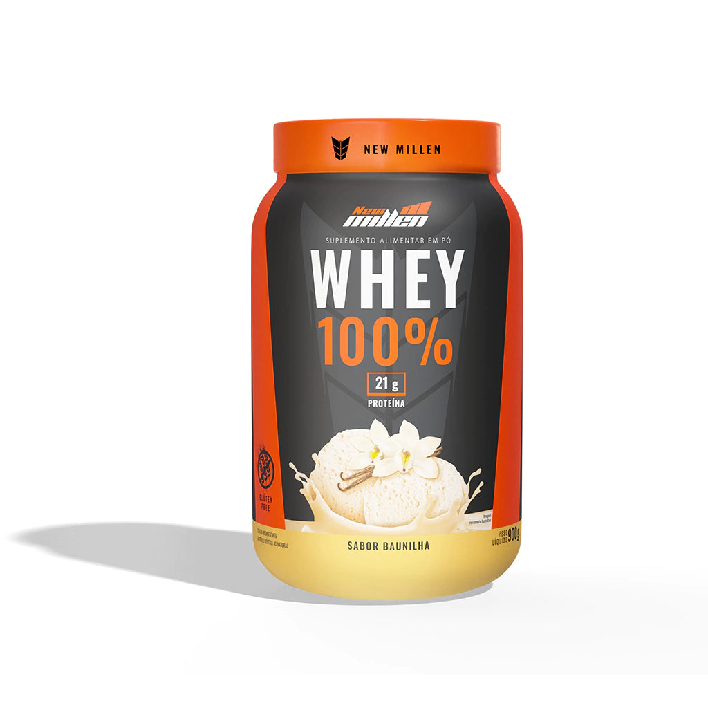 WHEY 100% POTE 900G - NEW MILLEN