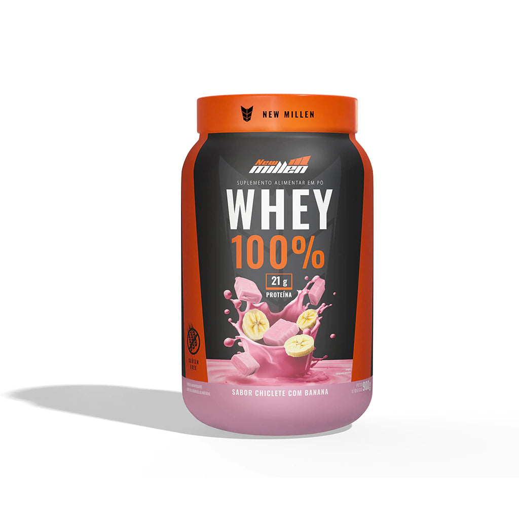 WHEY 100% POTE 900G - NEW MILLEN