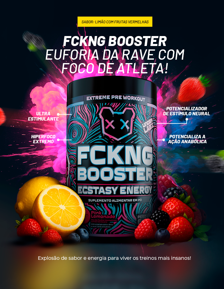 FCKNG BOOSTER ECSTASY ENERGY 600G OU 300G