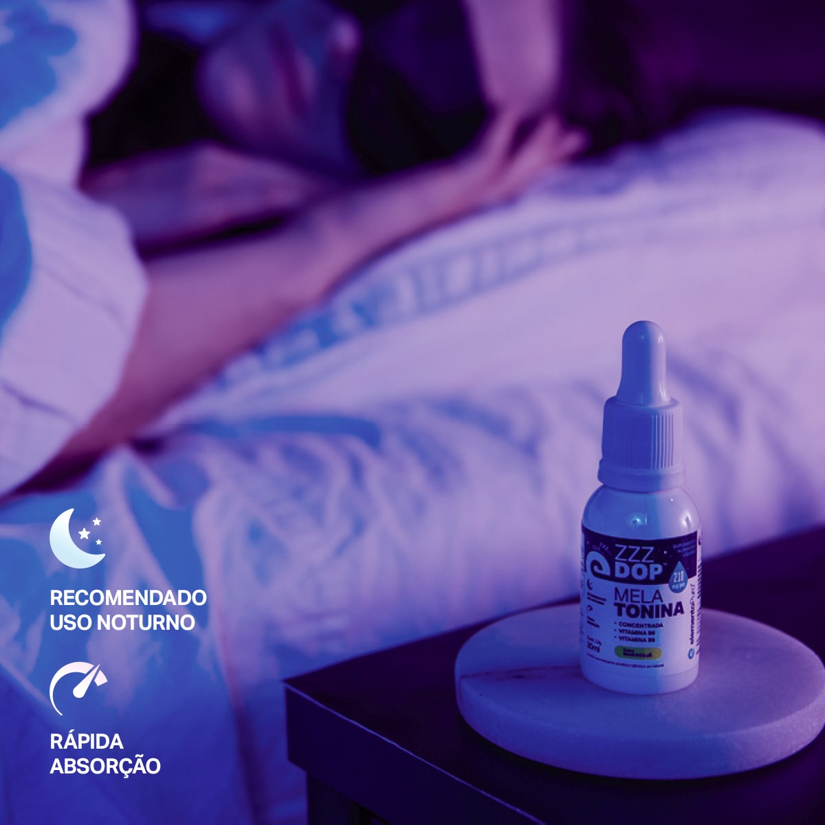 ZZZDOP - MELATONINA em gotas - 30 mL