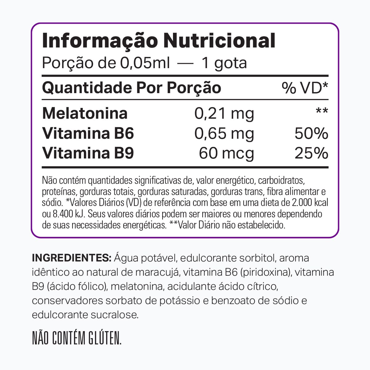 ZZZDOP - MELATONINA em gotas - 30 mL
