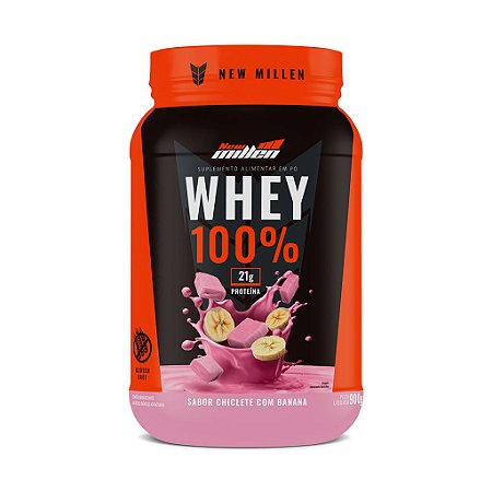 WHEY 100% POTE 900G - NEW MILLEN