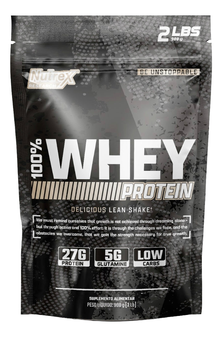 Whey 100% Soro de leite Proteína Premium 2lbs (900g)