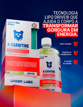 X-CARNITINE LIPO-DRIVE BORNTODISRUPT 480ML