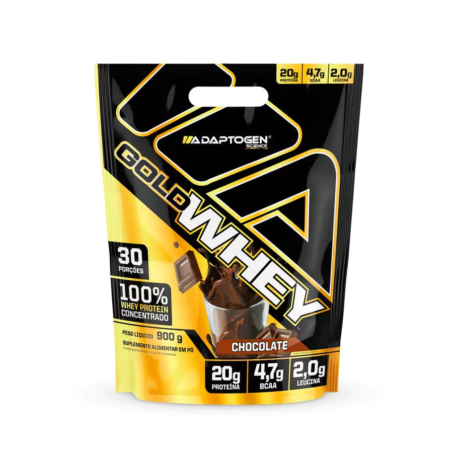 Gold Whey 900G Refil Adaptogen