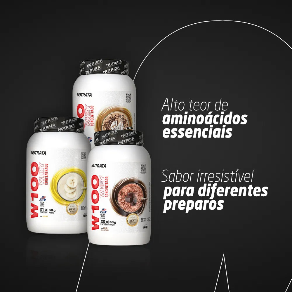 Nutrata W100 Whey Concentrado 900g