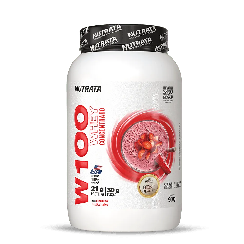 Nutrata W100 Whey Concentrado 900g