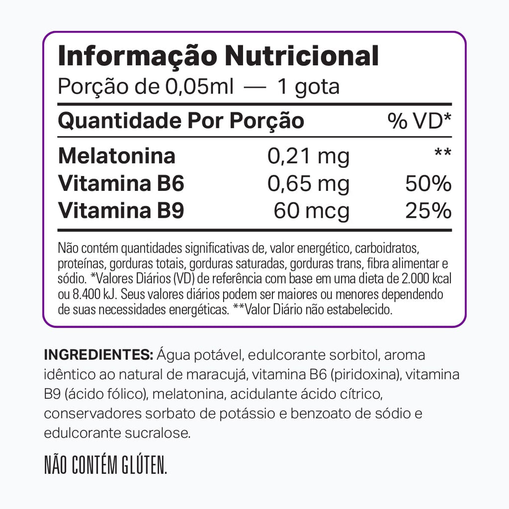 ZZZDOP - MELATONINA em gotas - 30 mL